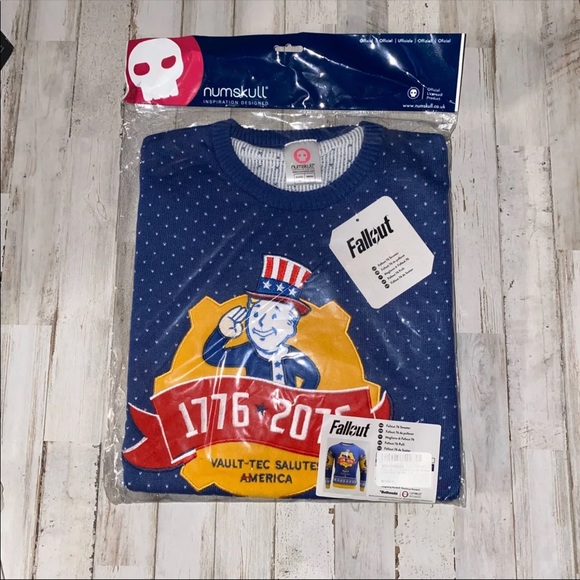 Official Numskull  Fallout 76  Sweater - Picture 2 of 5